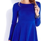 Blue casual dresses