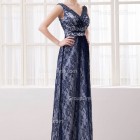Navy blue special occasion dresses