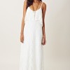 White summer maxi dress