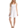 Woman white dress
