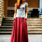 Womens long skirts and dresses