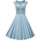 Blue vintage dress