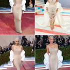 Kim kardashian met gala 2023 dress