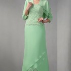 Green mother of the groom dresses