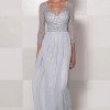 Long mother of the bride dresses with sleeves