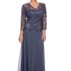 Mother of the bride dresses with lace sleeves