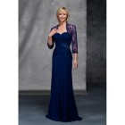 Mother of the groom dresses blue