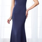 Navy dresses for mother of the bride