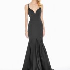 Fit and flare evening dress