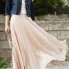 Flowy maxi skirt