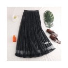 Velvet skirt long