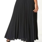 Black full length skirt