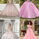 Hot pink quinceanera dresses 2023