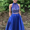 2 piece ball gown dresses