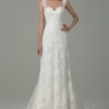 Wedding dresses with straps and lace