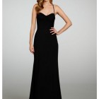 Black formal dresses long