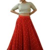Long skirt with price