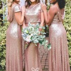 Rose gold bridesmaid dresses cheap